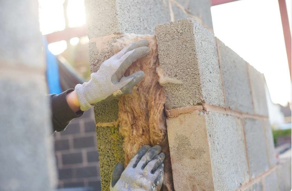 Cavity wall insulation