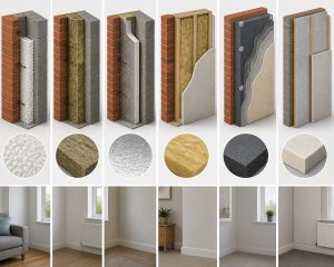 types of wall insulation